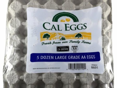 Cal Eggs USDA Eggs, Large, 5 dozen-count Online Sale