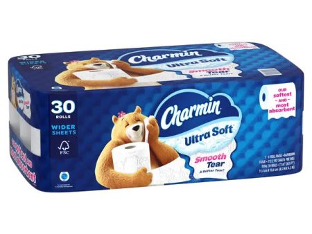 Charmin Ultra Soft Bath Tissue, 2-Ply, 213 Sheets, 30 Rolls For Cheap