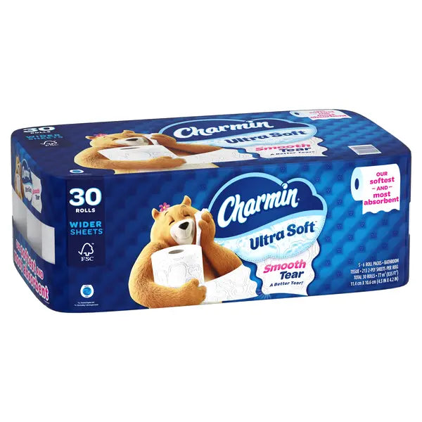 Charmin Ultra Soft Bath Tissue, 2-Ply, 213 Sheets, 30 Rolls For Cheap