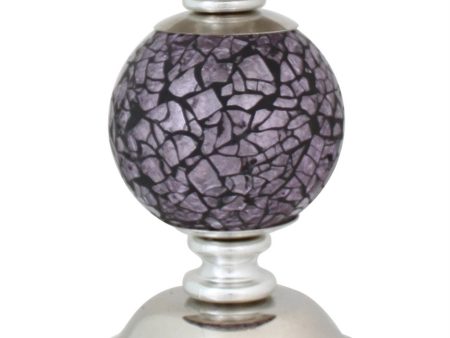 Violet Mosaic Ball Candle Holder Hot on Sale