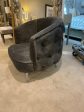 Vanessa buttoned designer armchair reduced view Instore to purchase For Cheap