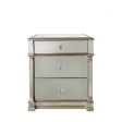 Appian 3 drawer bedside cabinet with champagne trim  40% off . purchase in store only Sale