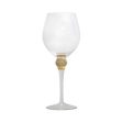 Milano Wine glass with diamante  ball stem Online Hot Sale