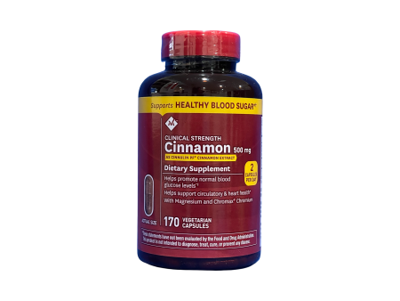 Member s Mark Clinical Strength Cinnamon 500 mg. 170 ct Discount