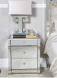 Appian 3 drawer bedside cabinet with champagne trim  40% off . purchase in store only Sale