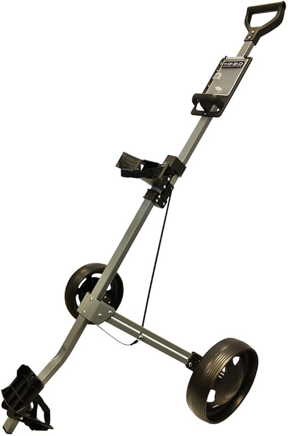 GLIDE-TEK 2.0 TWO WHEEL ALUMINIUM CART GUN METAL BLACK Online now