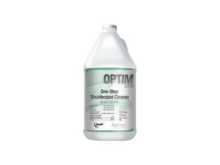 OPTIM33 One Step Disinfectant Cleaner Refill, 1 Gallon Discount