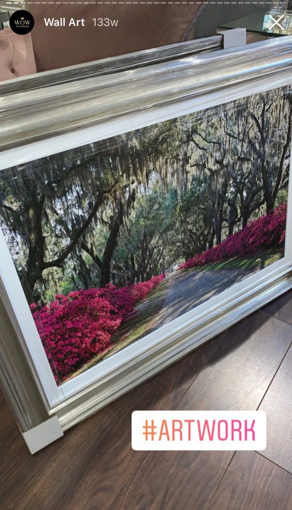 Azalea framed picture Instore Large  clearance for collection Online Hot Sale