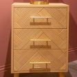 Miriam Bedside cabinet 3 drawer at a giveaway price ! Value item Instore purchase only For Cheap