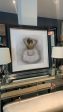 Large Ballerina pictured framed in 90x90cm  with Vegas Scoop frame reduced to clear in outlet store Online Sale