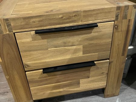 Oak bedside cabinet last few available . Less than half price Instore only. Priced each but sold in a pair only . For Cheap