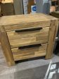 Oak bedside cabinet last few available . Less than half price Instore only. Priced each but sold in a pair only . For Cheap