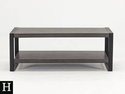 Branko coffee or TV table . Walnut and steel for collection only Discount