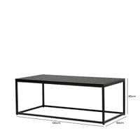 Solo black coffee table  Last One . Purchase in the store Discount