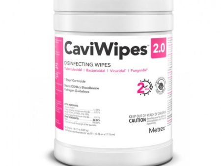 CaviWipes 2.0 Disinfectant Wipes, Enhanced Efficacy, Large, 160 per canister Online now