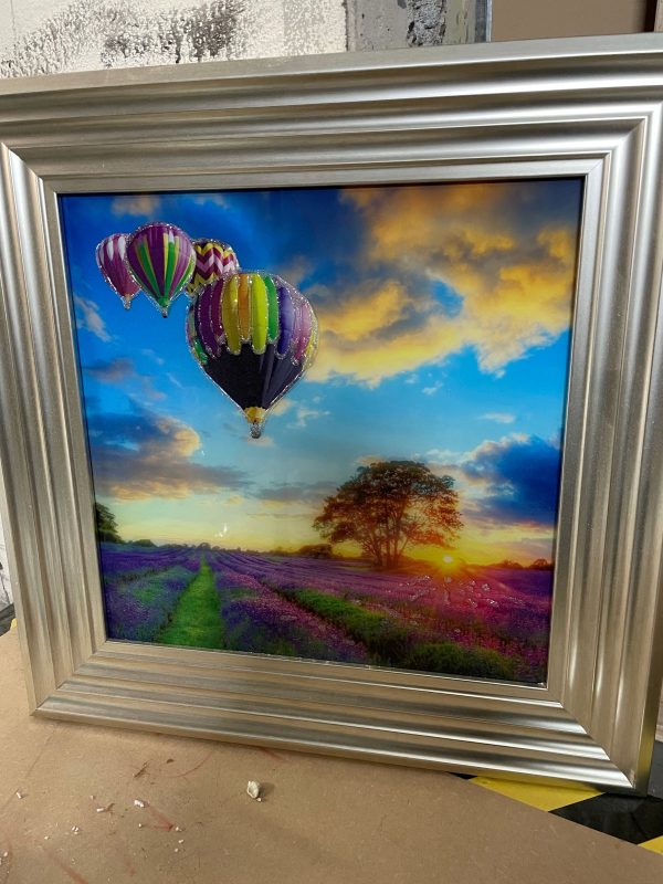 Hot Air Picture size 52 x 52 cm LAST ONE click n collect Online Sale