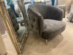 Vanessa buttoned designer armchair reduced view Instore to purchase For Cheap