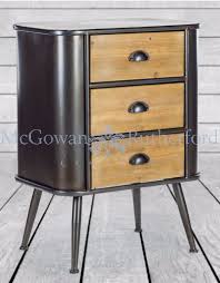 Camden Industrial 3 drawer bedside locker CLEARANCE OFFER Click N Collect Supply