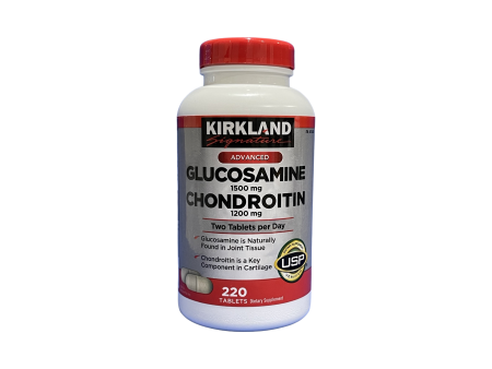 Kirkland Signature Glucosamine & Chondroitin, 220 Tablets on Sale