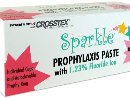 Sparkle Prohy Paste with Xylitol Medium Mint Single Use Cups, 200 per box For Sale