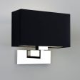 Coach House Wall light with black shade clearance Online now